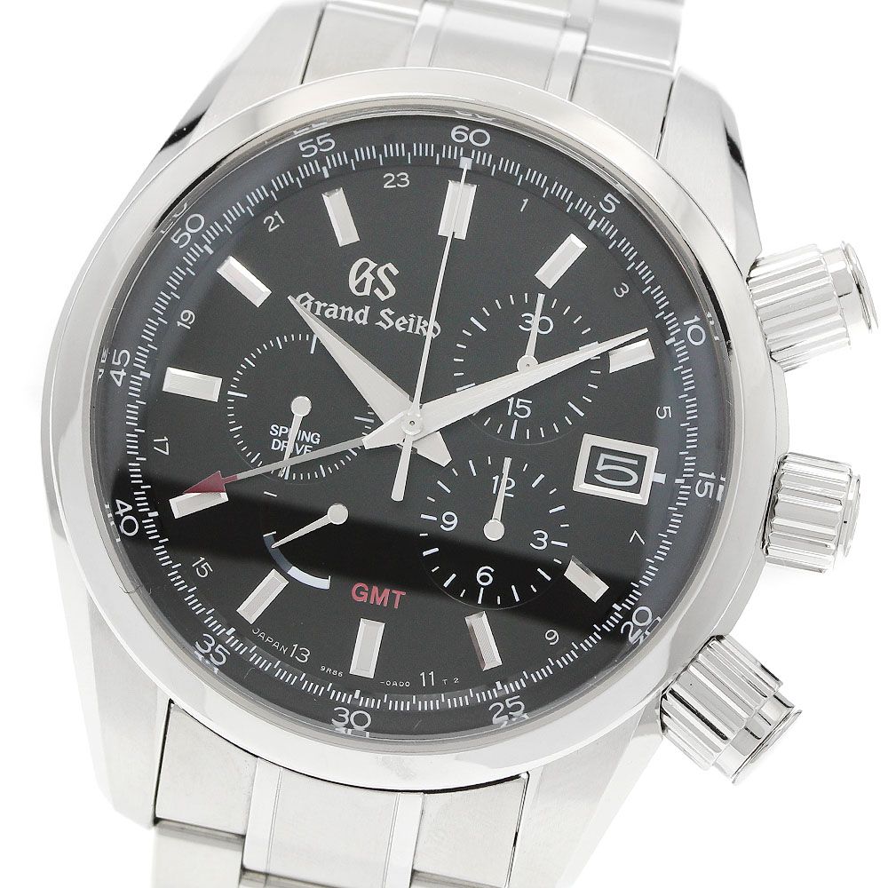 セイコー SEIKO SBGC203/9R86-0AA0 グランドセイコー GMT スプリングドライブ メンズ 良品 保証書付き_963011