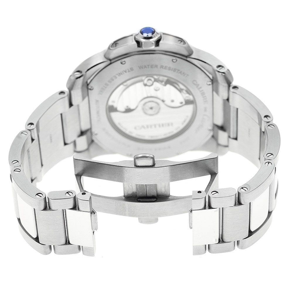 カルティエ CARTIER W7100015 カリブル ドゥ カルティエ デイト 自動