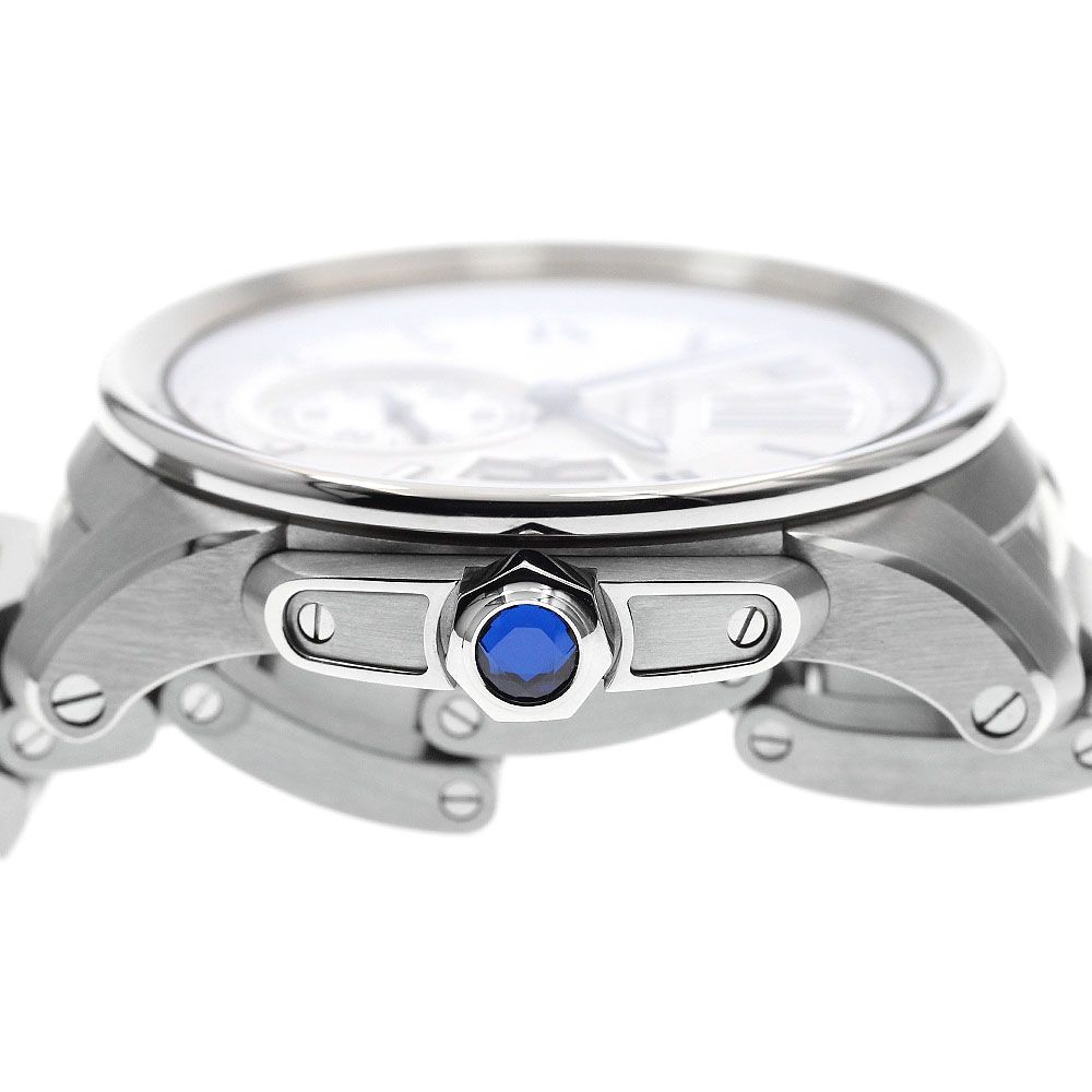 カルティエ CARTIER W7100015 カリブル ドゥ カルティエ デイト 自動巻き メンズ 美品 _965057 カルティエ CARTIER W7100015 カリブル ドゥ カルティエ デイト 自動
