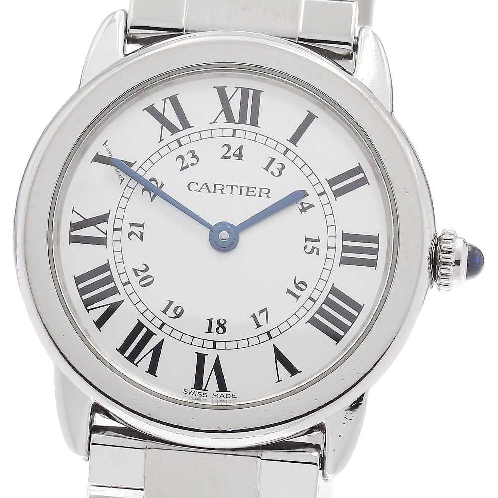 カルティエ CARTIER W6701004 ロンドソロSM クォーツ レディース _957877