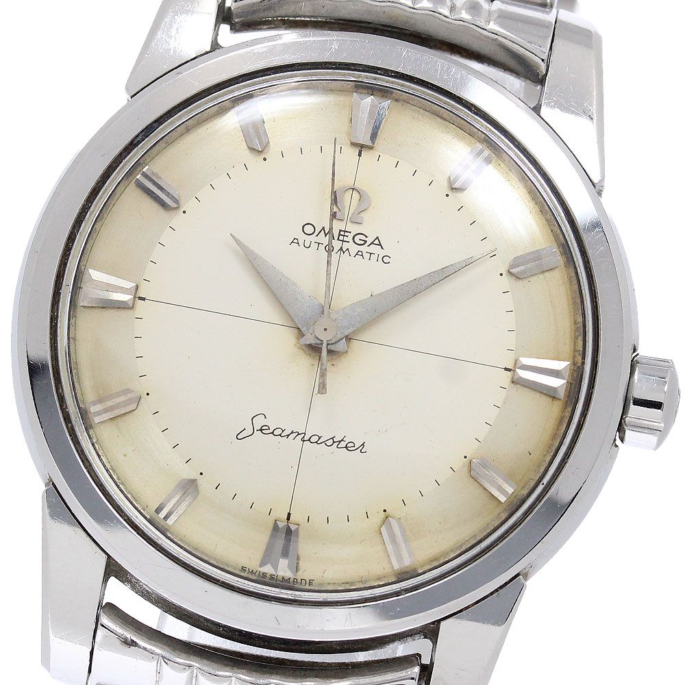 オメガ OMEGA 2921 シーマスター cal.501 ライスブレスレット 自動巻き メンズ _962881