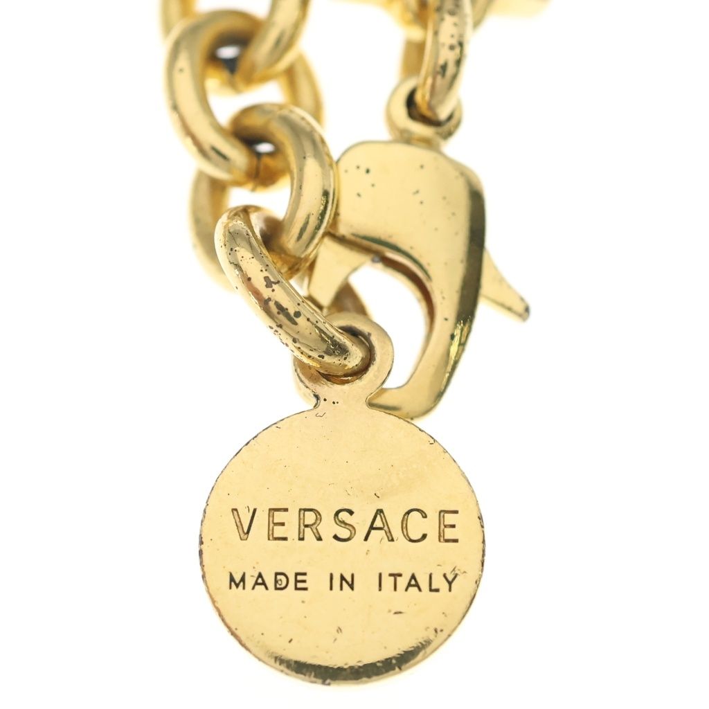 VERSACE (ヴェルサーチ) メデューサ グレカ チェーン GP ネックレス