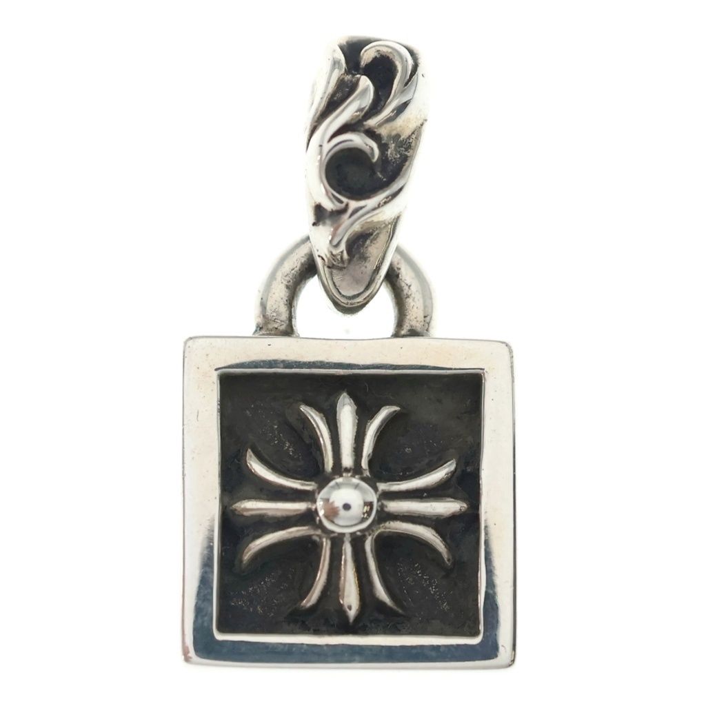 CHROME HEARTS (クロムハーツ) FRAMED CH PLUS フレームドCHプラス チャーム ペンダントトップ シルバー BCA271