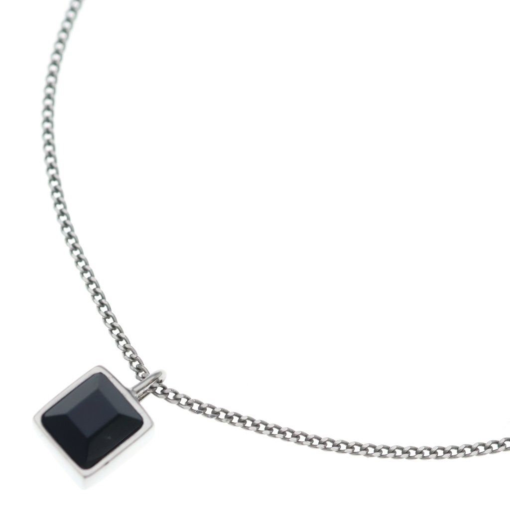 CELINE (セリーヌ) Egis Necklace エギス ネックレス ペンダント チェーン オキニス SCA4119 シルバー/ブラック