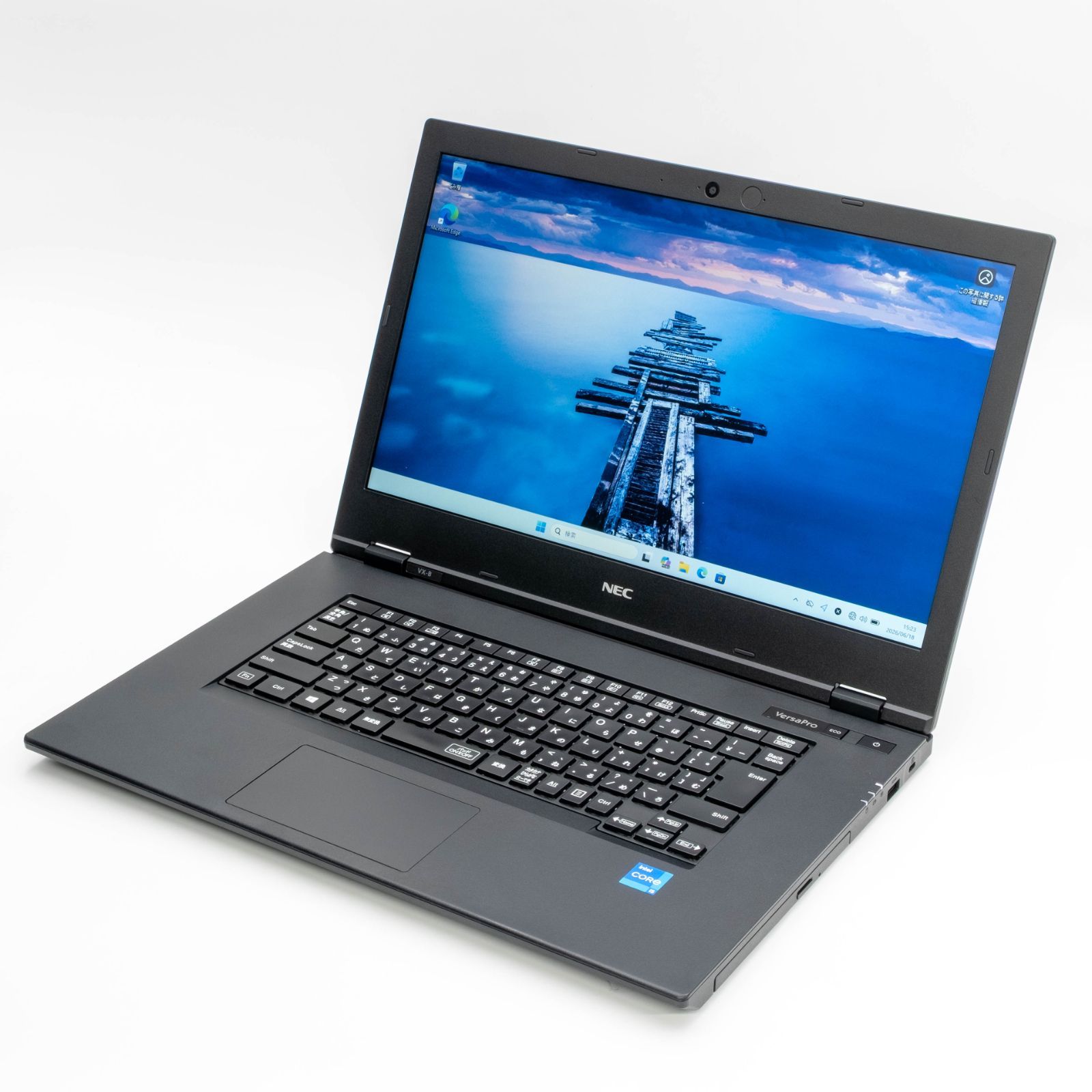 【中古品】VersaPro VKM44X-B　NEC　15.6インチノートパソコン　第11世代Core i5 Windows11　管35659