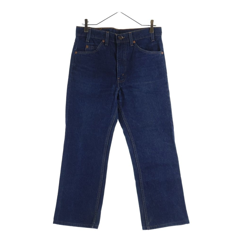 Levi's (リーバイス) 90S 517 USA製 ボタン裏575 オレンジタブ スモールe デニムパンツ インディゴ