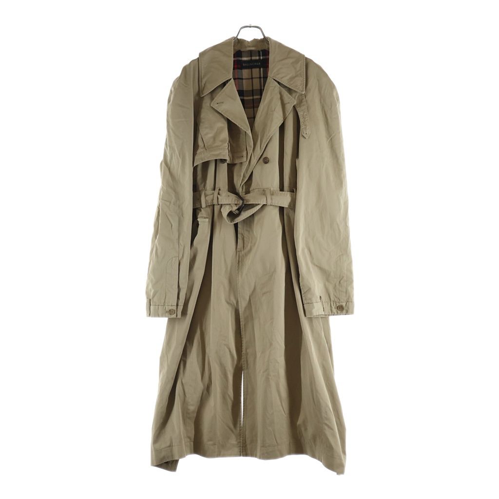 BALENCIAGA (バレンシアガ) DECONSTRUCT TRENCH デコンストラクト トレンチコート アウター 769012 TBP01 ベージュ