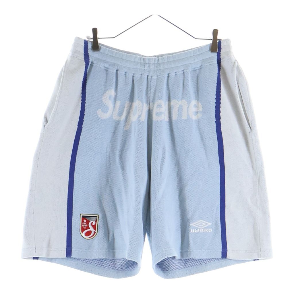 SUPREME (シュプリーム) ×Umbro Knit Soccer Short xアンブロ ニットサッカーショートパンツ ブルー