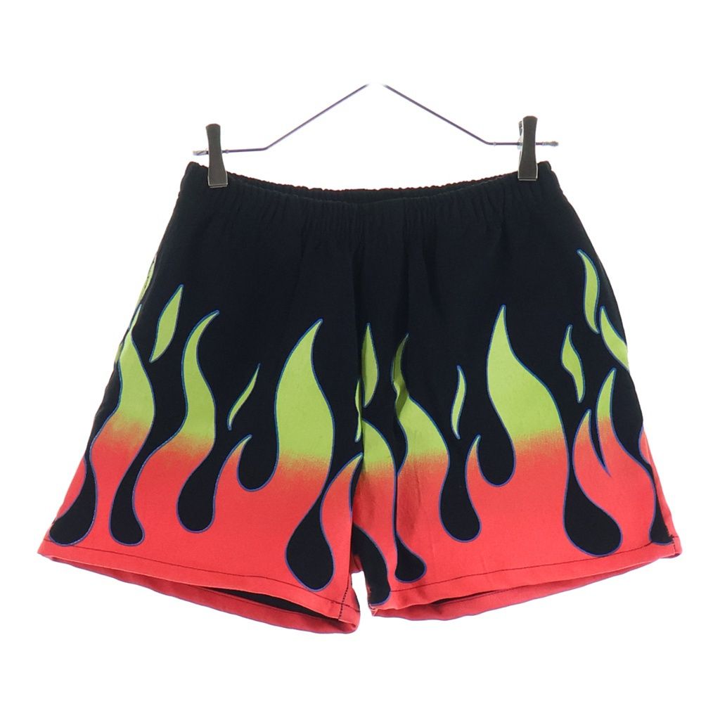 GALLERY DEPT. (ギャラリーデプト) Flame Shorts フレーム ショートパンツ ハーフパンツ ブラック