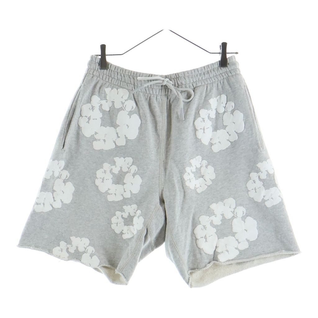 READY MADE (レディメイド) ×DENIM TEARS デニムティアーズ ショートパンツ コットン RE-DT-GY-00-00-17 グレー