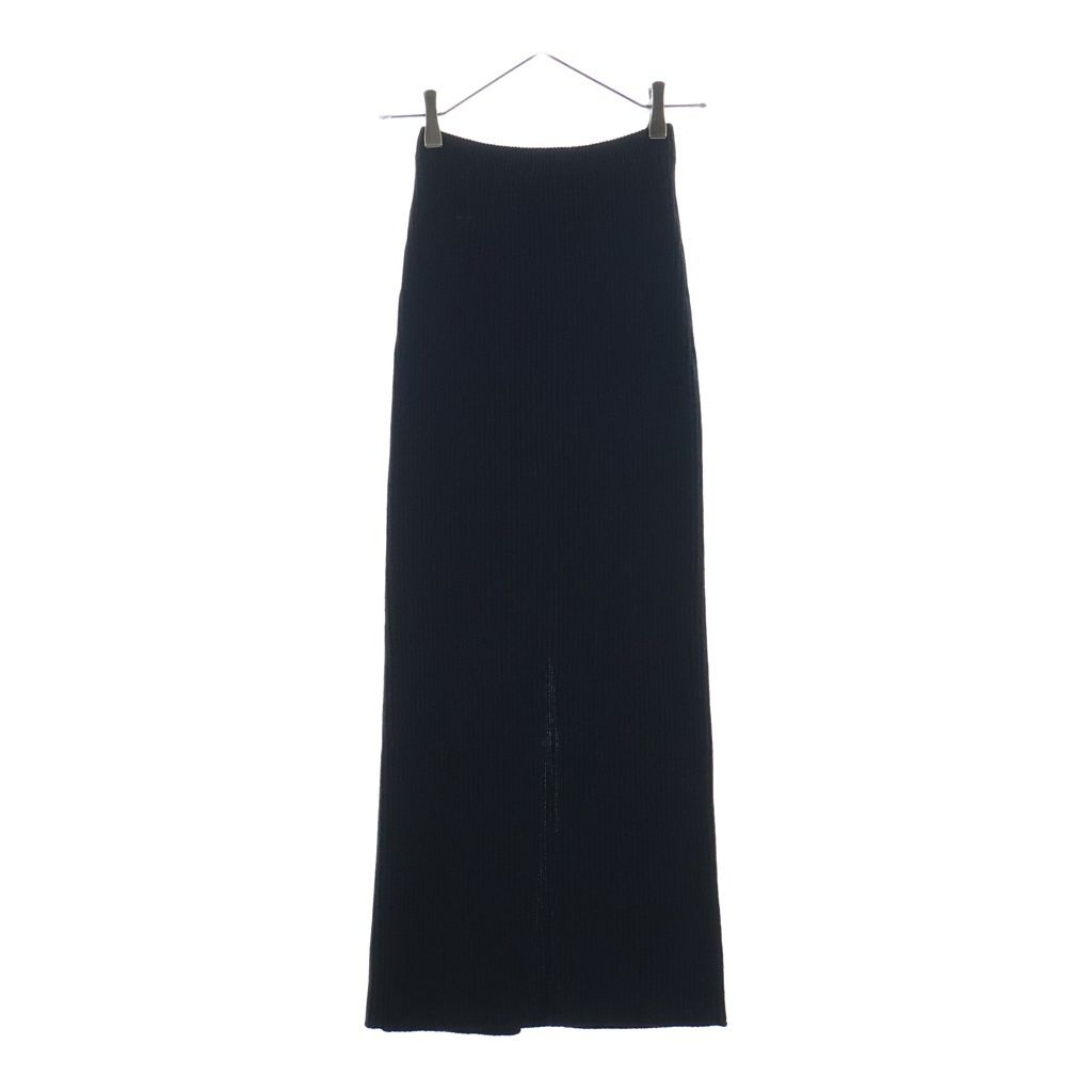 Christian Dior (クリスチャンディオール) ウール ロングスカート ブラック 344J01AM232 レディース