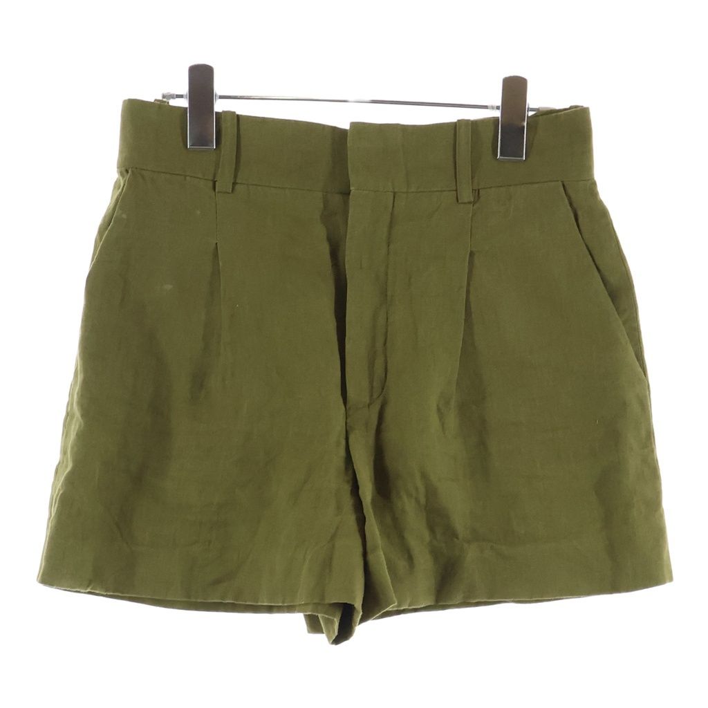 Chloe (クロエ) コットンショートパンツ ボトムス レディース カーキ 14ESH15-14E043