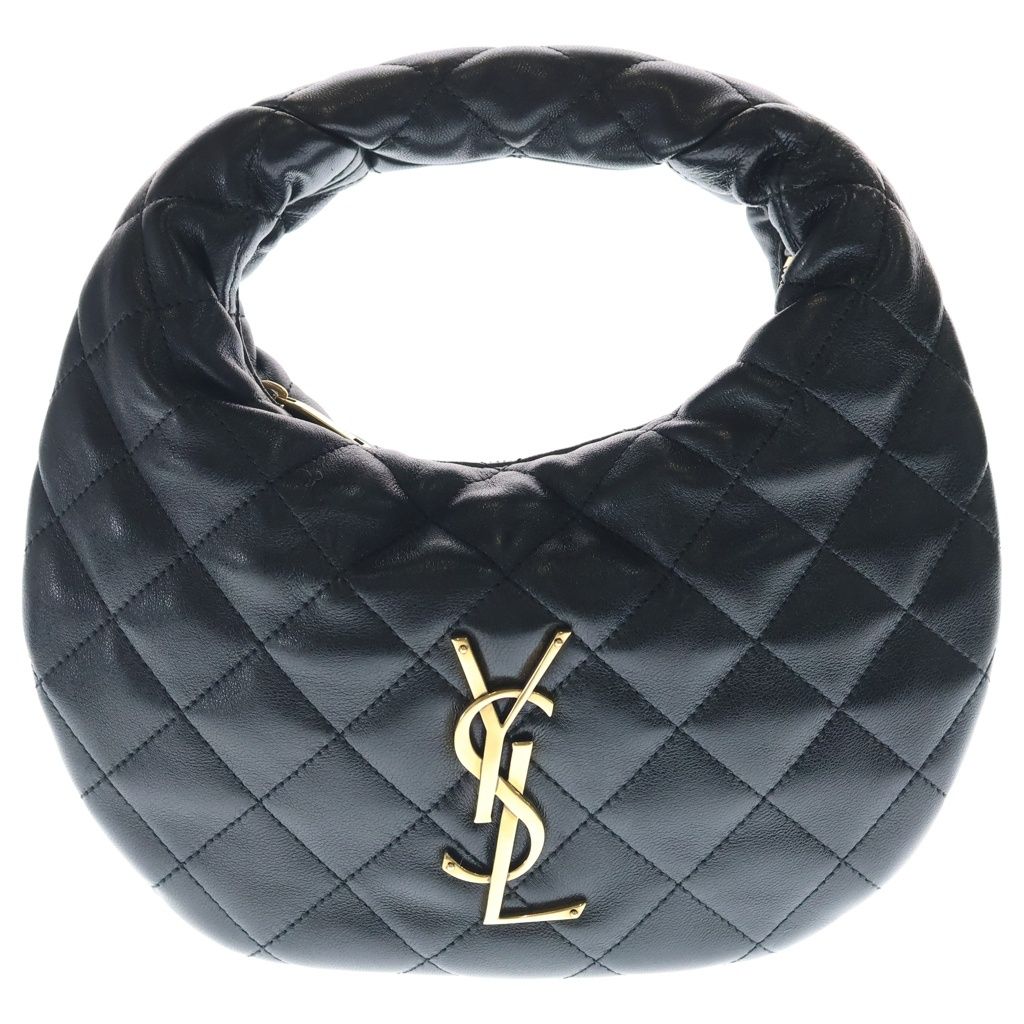 YVES SAINT LAURENT (イヴサンローラン) イカリーノ ワンショルダー レザー ゴールド金具 ハンドバック 851689 ブラック