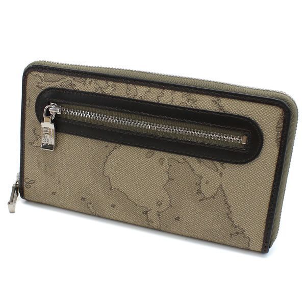 プリマクラッセ PRIMA CLASSE ラウンドファスナー長財布 W028 6130 0590 TAUPE GEO CLASSIC