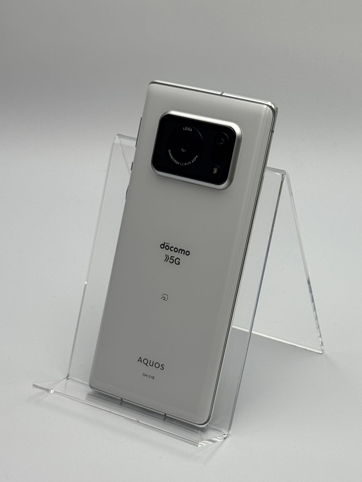 中古B】AQUOS R6 SH-51B ホワイト SIMフリー 白ロム
