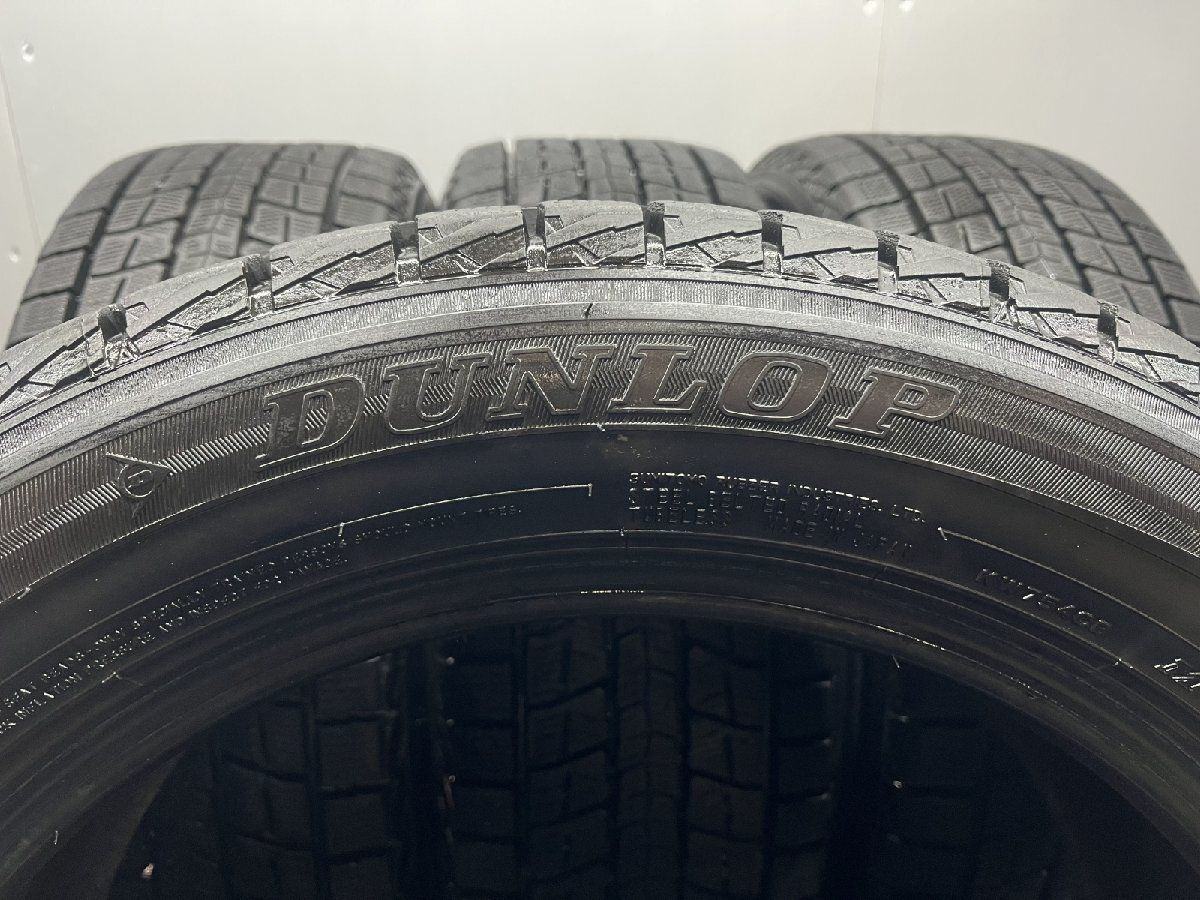 DUNLOP WINTER MAXX SJ8+ 225/55R18 18インチ スタッドレス 4本 25年製 バリ溝 デリカD:5 アウトランダー クロストレック等　(STZ305)