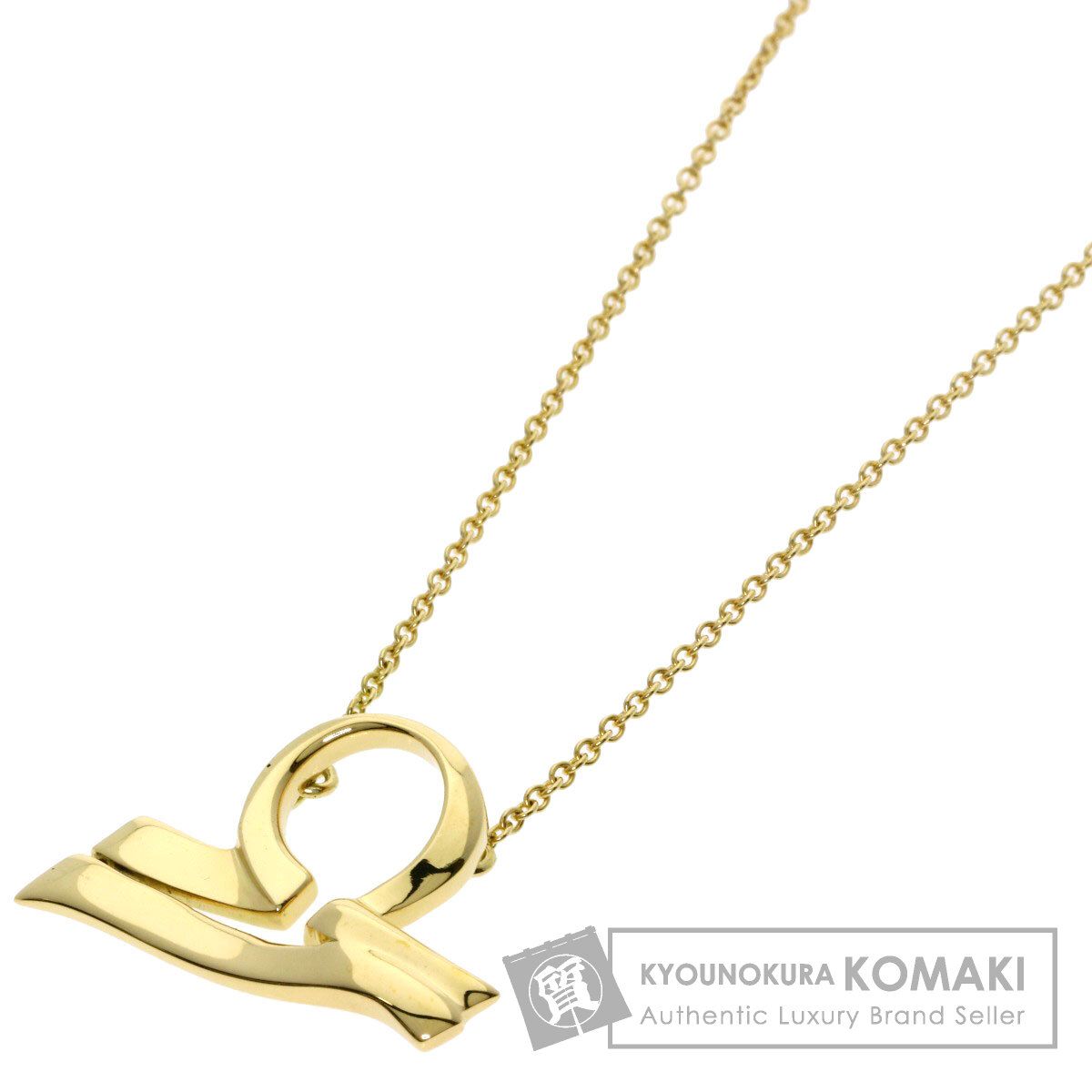 TIFFANY&Co. ティファニー 星座モチーフ てんびん座 ネックレス K18YG レディース [中古]