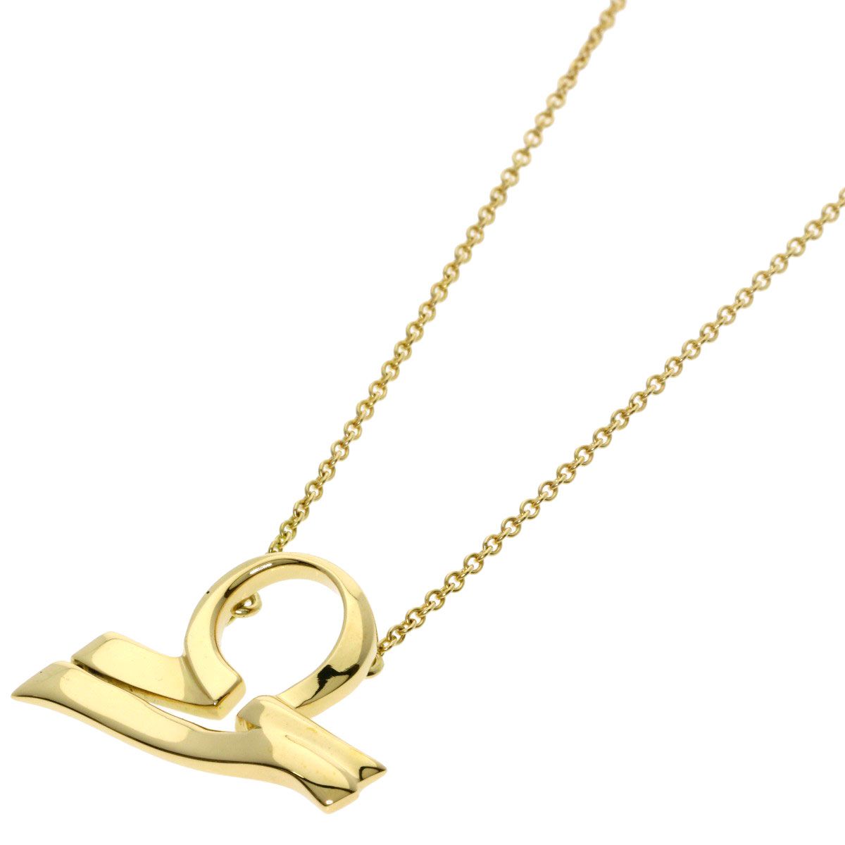 TIFFANY&Co. ティファニー 星座モチーフ てんびん座 ネックレス K18YG