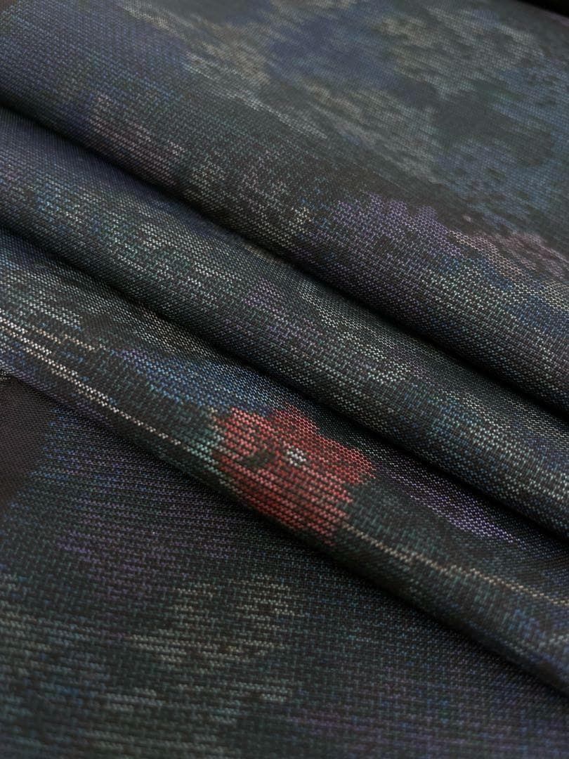 本場大島紬 古代染色 純泥染 永長織物 正絹 反物 T7983 - メルカリ