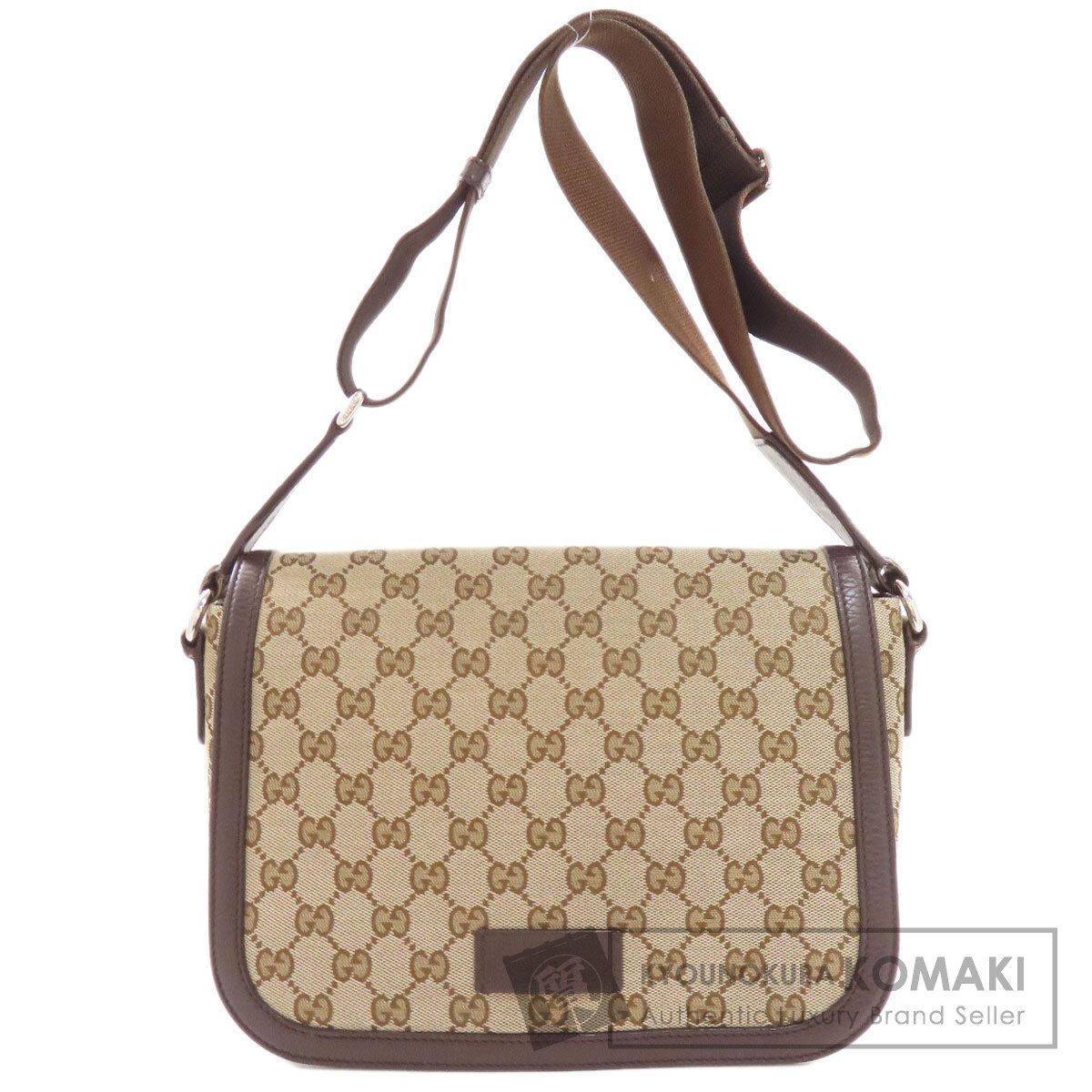 GUCCI グッチ 449172 アウトレット GG柄 ショルダーバッグ キャンバス レディース [中古]