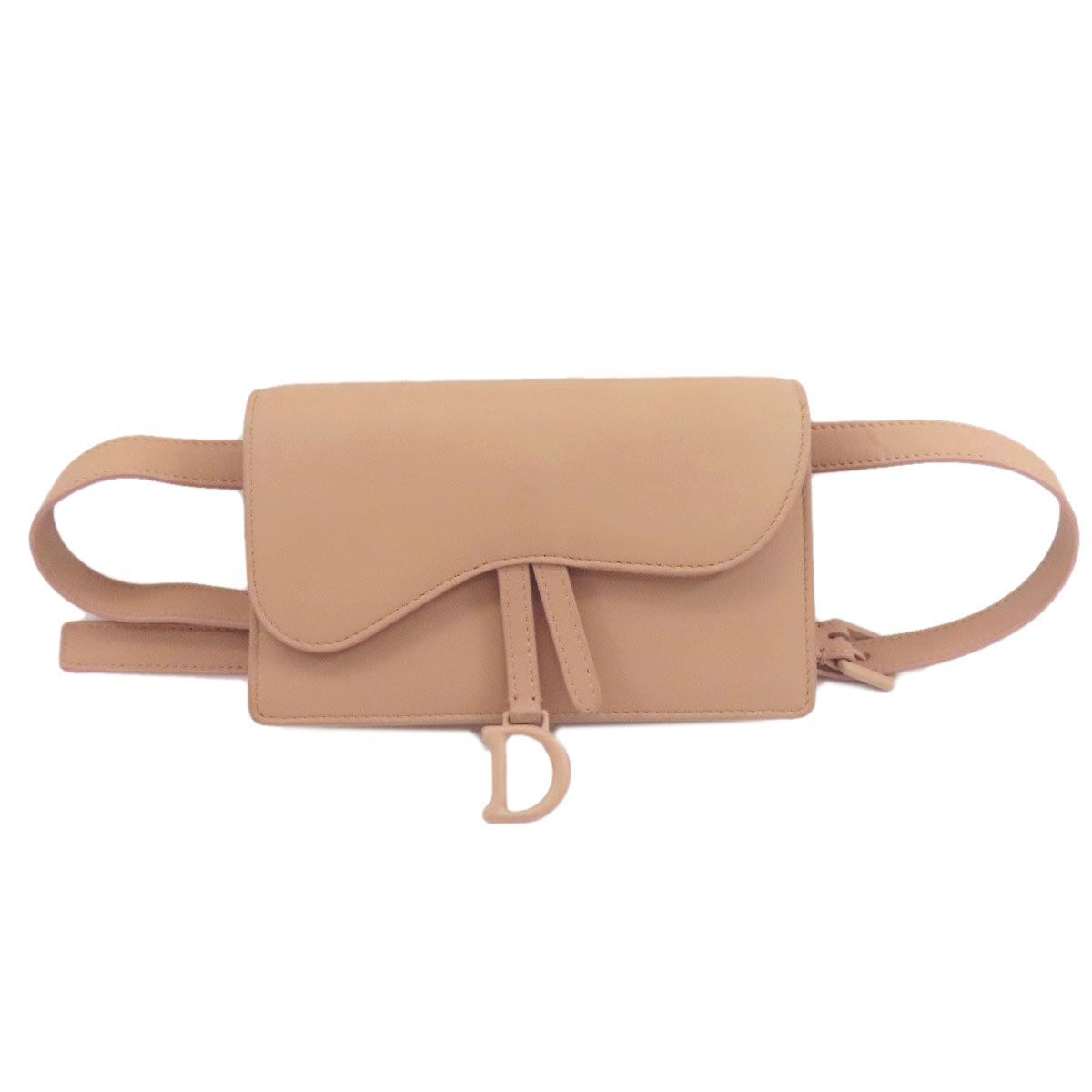 CHRISTIAN DIOR クリスチャンディオール サドル ヒップバッグ・ウエストバッグ カーフ レディース [中古]