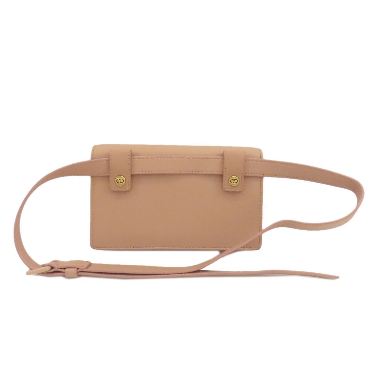 CHRISTIAN DIOR クリスチャンディオール サドル ヒップバッグ・ウエストバッグ カーフ レディース [中古]