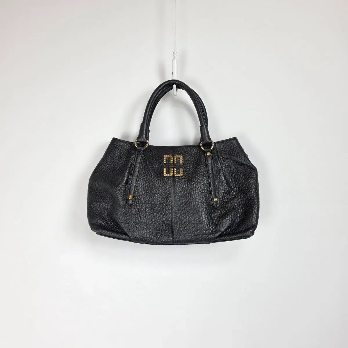 DAKS ダックス トートバッグ ハンドバッグ ゴールド ショルダーバッグ ブラック 260619
