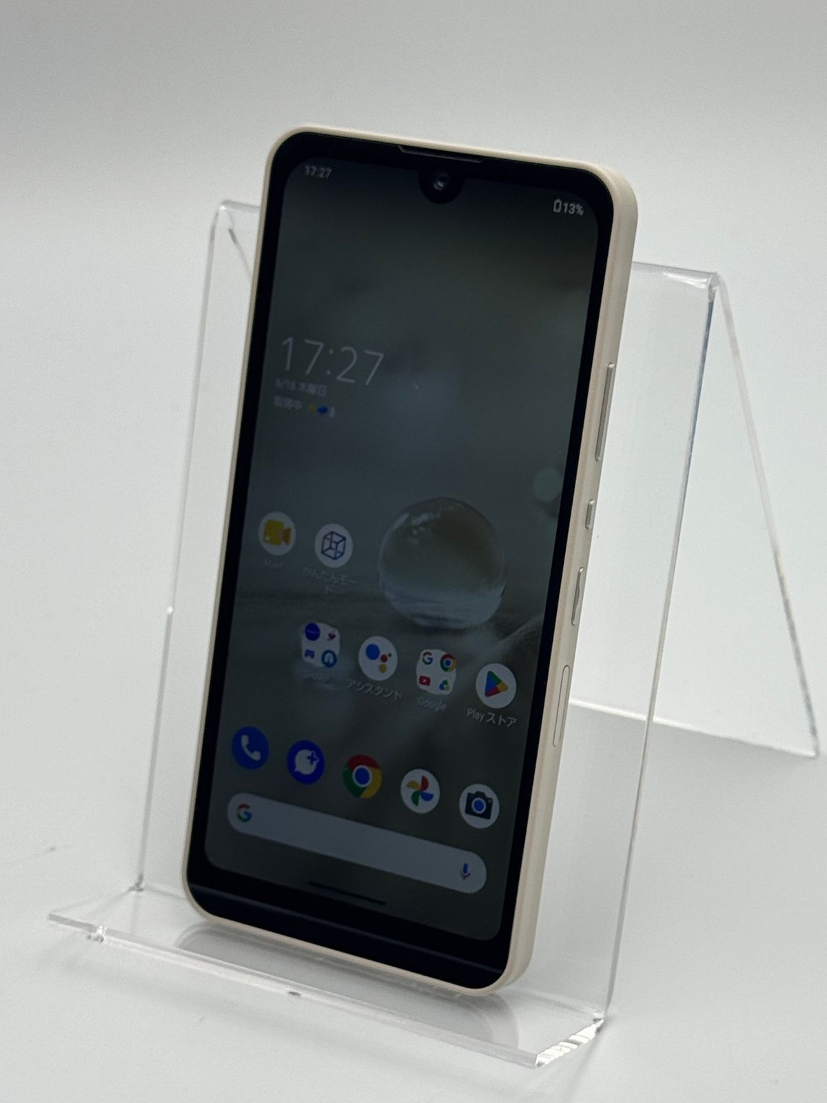 中古A】AQUOS wish SHG06 アイボリー SIMフリー 白ロム wish SHG06