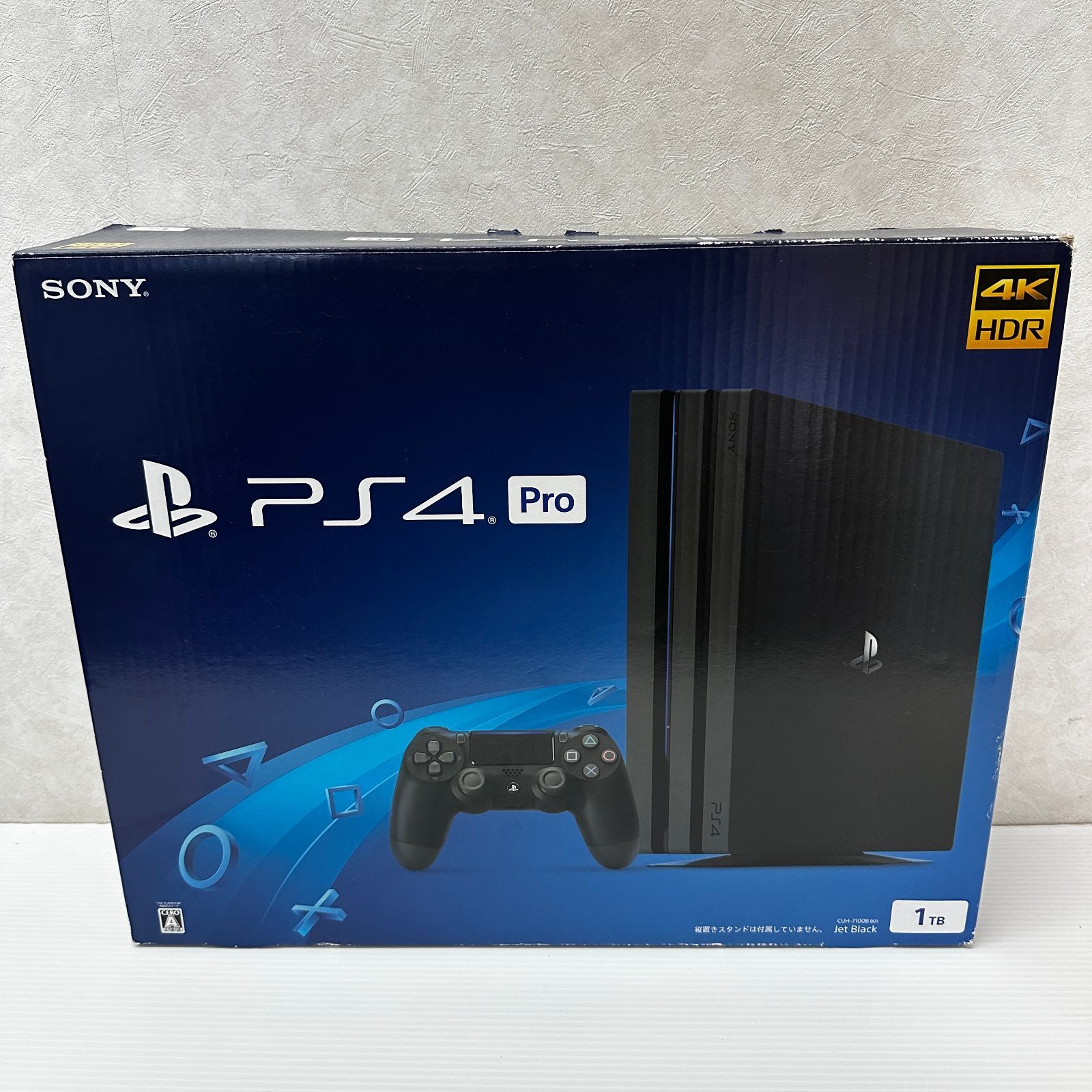 訳あり品】PlayStation 4 Pro ジェット・ブラック (500GB / CUH-7100B 