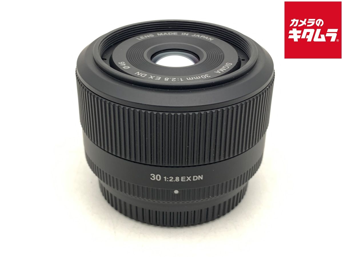 【中古】 【良品】 シグマ 30mm F2.8 EX DN マイクロフォーサーズ用