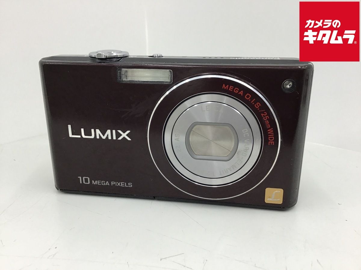 【中古】 【難あり品】 パナソニック LUMIX DMC-FX37-T ショコラブラウン