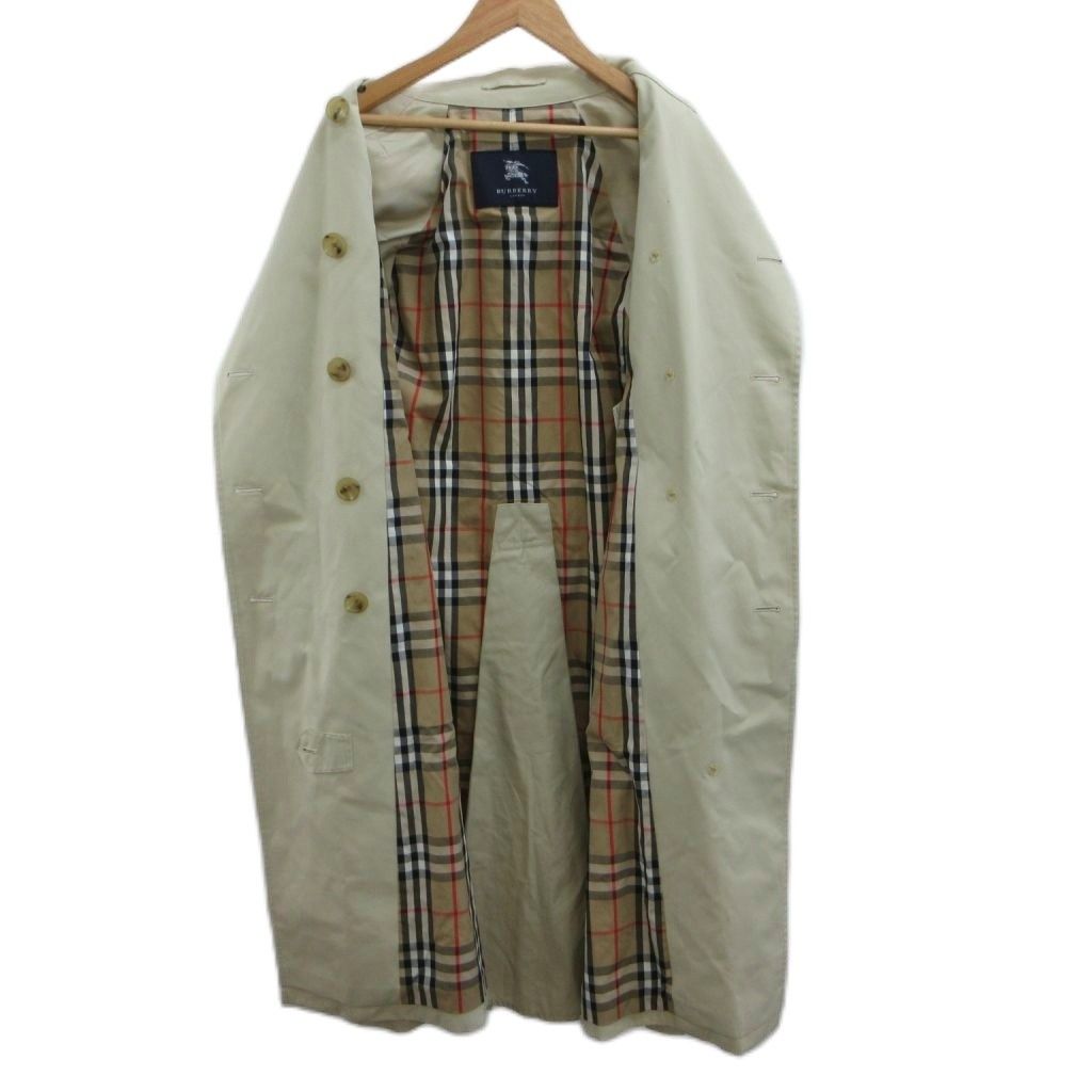✨バーバリーロンドン✨トレンチコート　ノバチェック　ベルト　ダブルブレスト英国製 バーバリー ロンドン BURBERRY LONDON トレンチコート 9 ベージュ