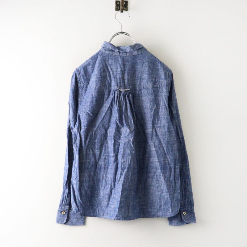 美品 Pal'las Palace パラスパレス 花刺繍 シャツ 3 ステッチ 前開き