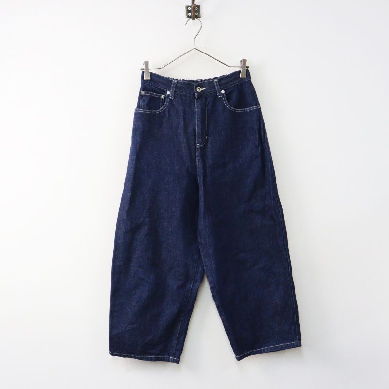 ユニ yuni アンビデックス 岡山産デニム 11oz デニム バックゴム 5ポケットパンツ M インディゴ／ボトムス テーパード【2400015014432】