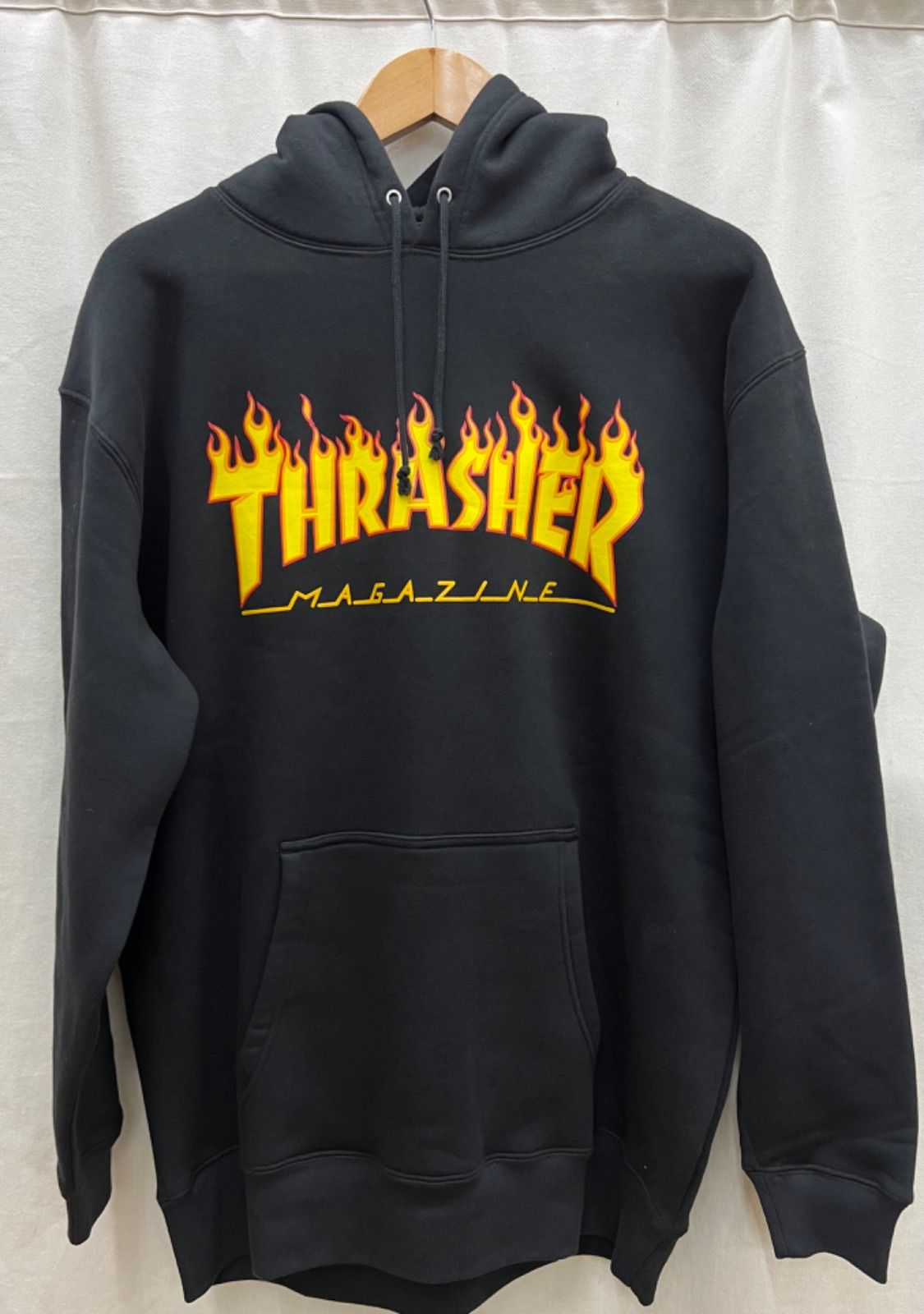 FLAME LOGO HOODIE SWEAT PARKA/スラッシャー裏起毛 MT6007 f170
