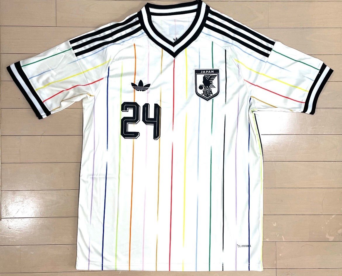 新品未使用 サッカー日本代表 佐野海舟選手 ユニフォーム #24 Mサイズ