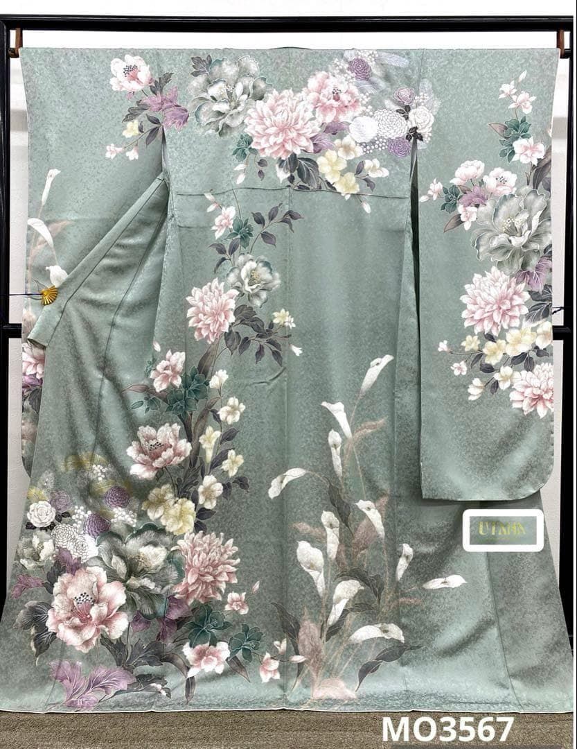ブランド振袖 刺繍 銀彩 身丈169cm 新品未使用品 MO3567