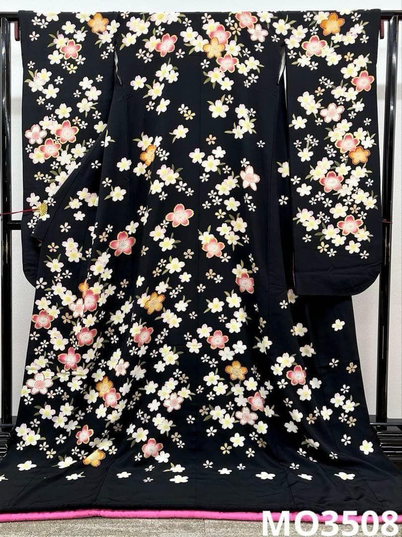引き振袖 お引きずり お引き摺り 婚礼 花嫁用 金彩 桜 MO3508 - メルカリ