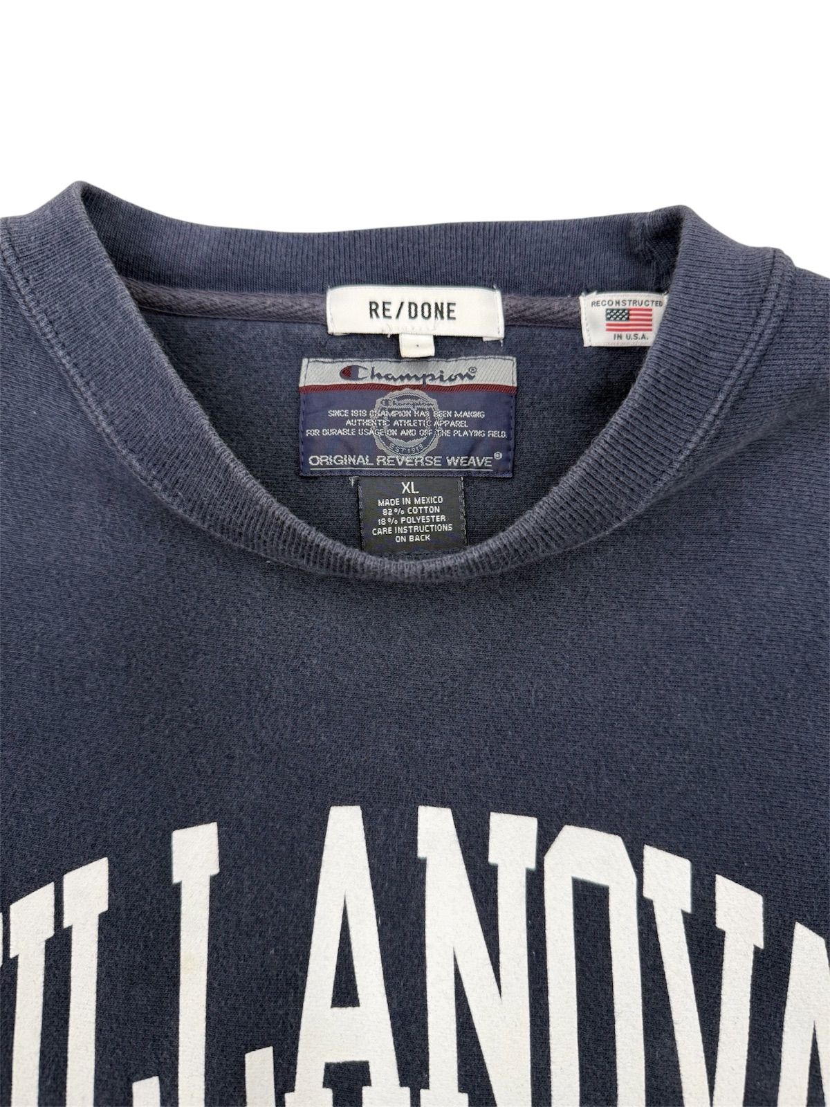 RE/DONE×Champion リダン×チャンピオン スウェット トレーナー メンズ 