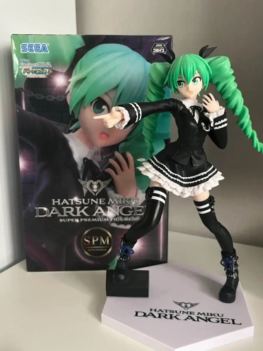 初音ミク DARKエンジェル フィギュア SPM 秘密警察 SEGA