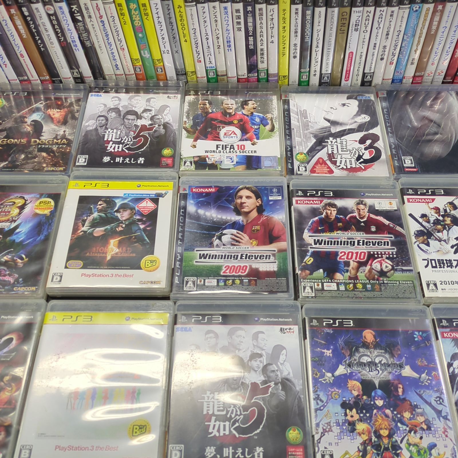 D45190】PS2 / PS3 ソフト 大量 まとめ売り 66タイトル約70本 動作