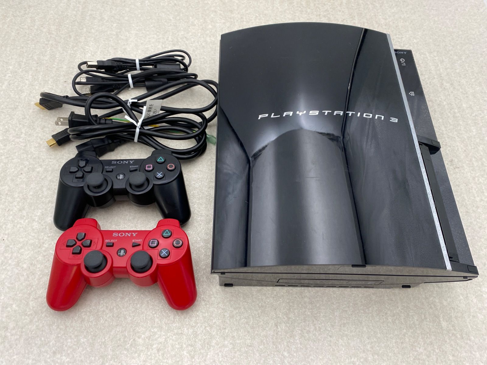 PlayStation3 (CECHA00) 本体 動作品 コントローラー2点