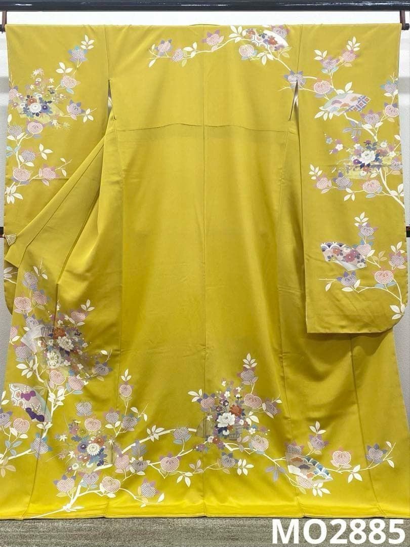 吉澤友禅 振袖 豪華 金駒 金彩 橘 身丈173cm 躾糸付き MO2885 28,795円