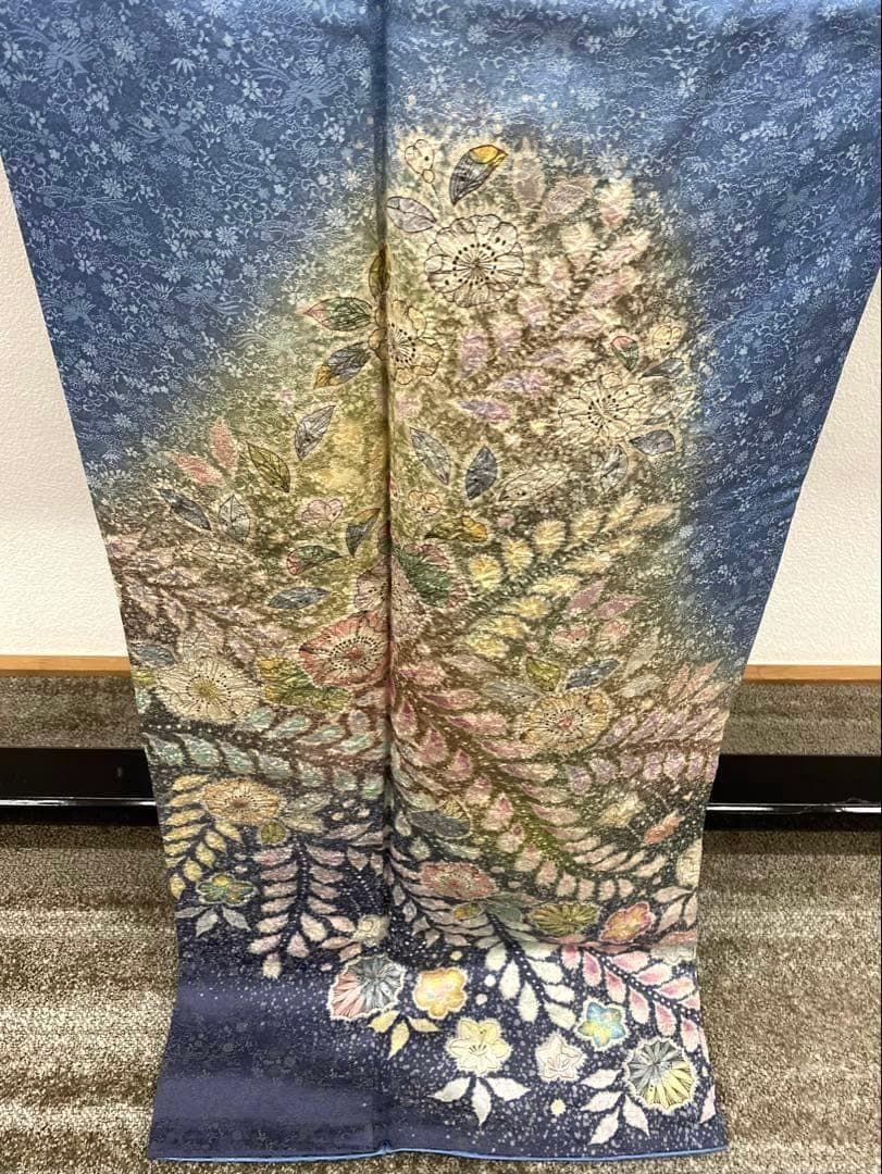 振袖 桐屋 翠山工房 金通し 絞り 辻ヶ花 身丈169cm MO3423 - メルカリ