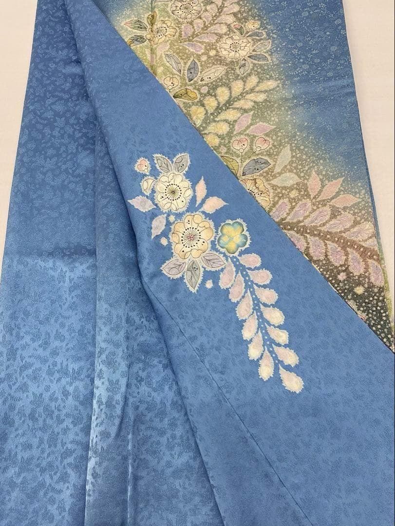 振袖 桐屋 翠山工房 金通し 絞り 辻ヶ花 身丈169cm MO3423 - メルカリ