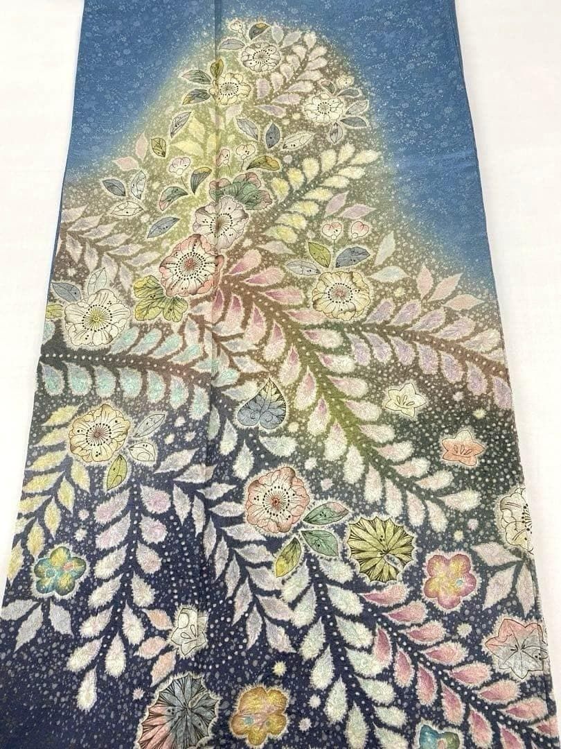 振袖 桐屋 翠山工房 金通し 絞り 辻ヶ花 身丈169cm MO3423 - メルカリ