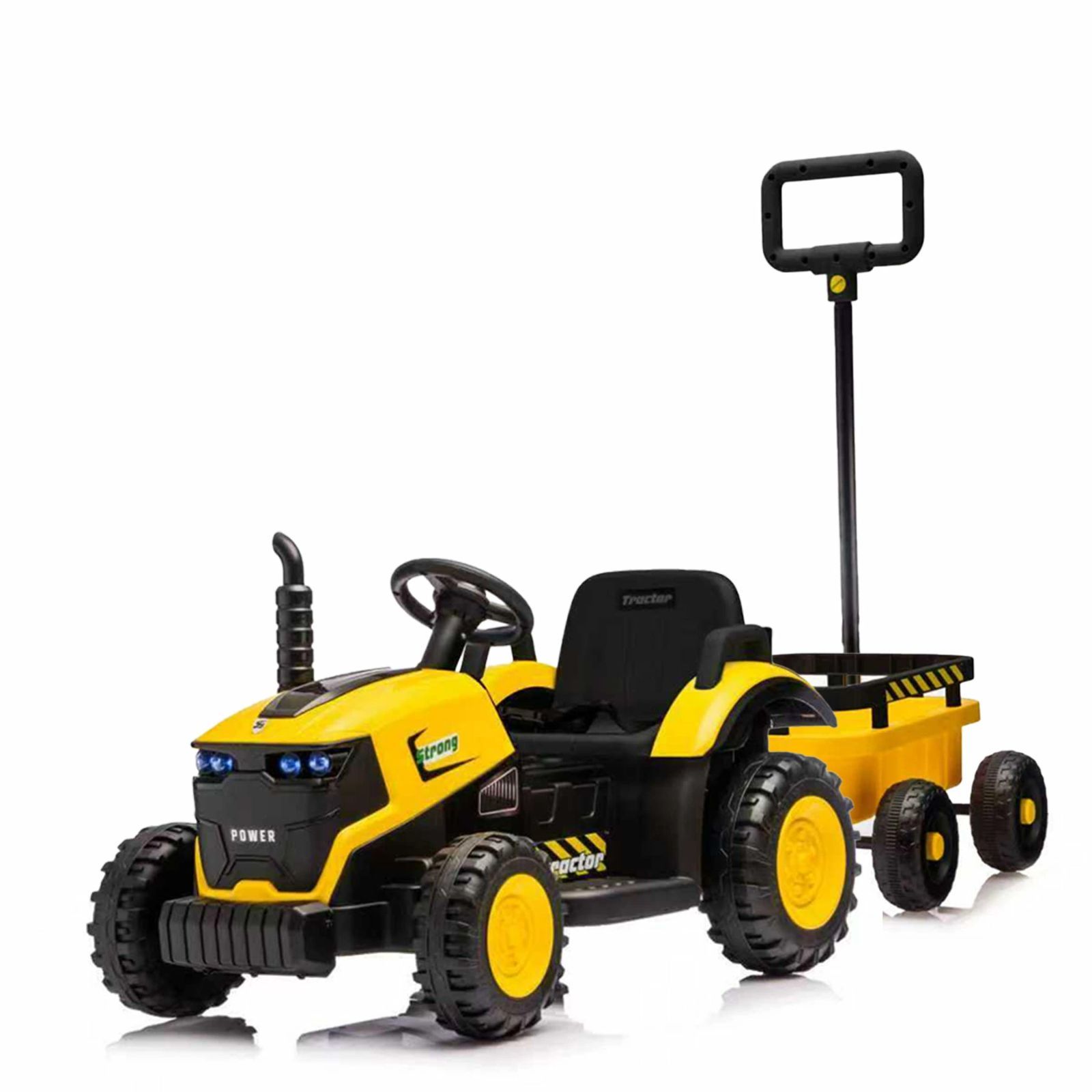 【訳あり】アウトレット 電動乗用ラジコン 大型 トラクター はたらく車 乗用玩具 電動乗用玩具 子供 乗れる おもちゃ 玩具 男の子 女の子 キッズカー 幼児 3歳 4歳 5歳 6歳 7歳 8歳 ■本州四国送料無料■［mc-ol074_fb319］