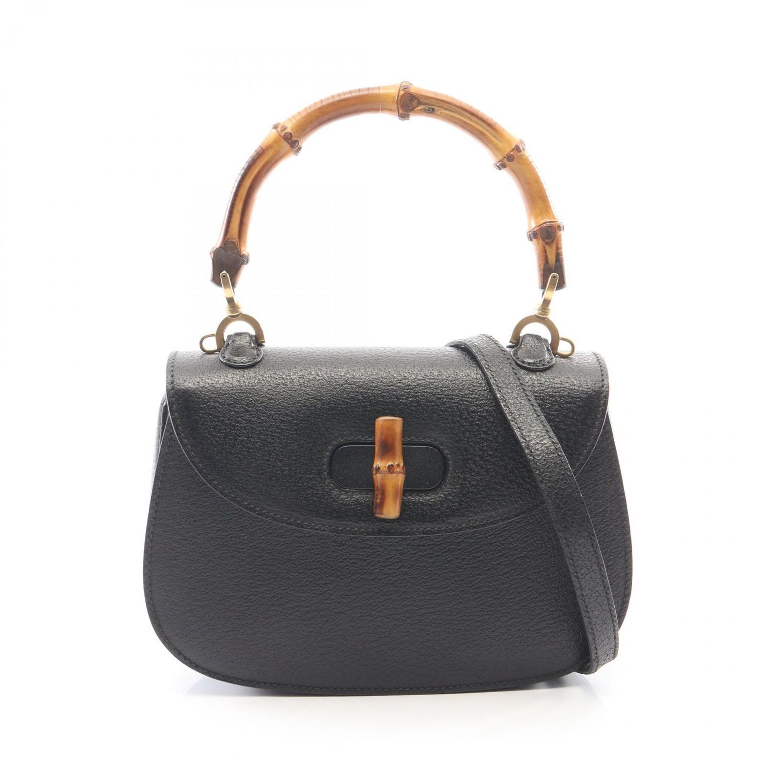 GUCCI グッチ バンブー 2WAY ハンドバッグ