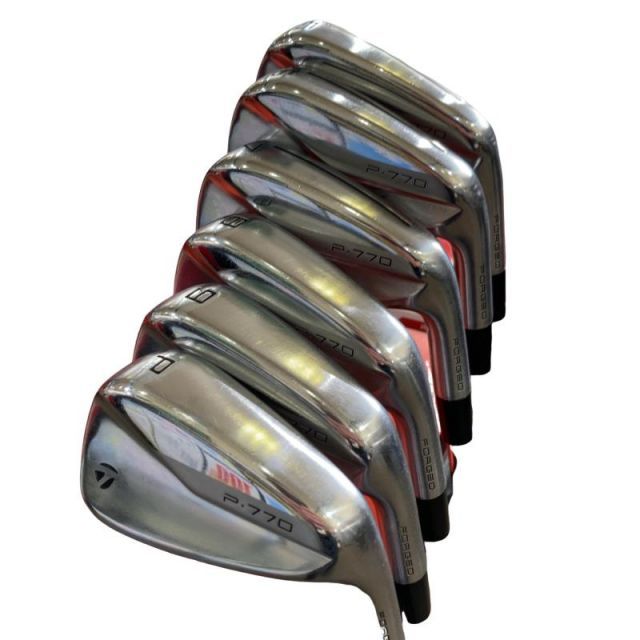【中古】 テーラーメイド Taylor Made P・770(2020) 6S アイアンセット IR Dynamic Gold EX TOUR ISSUE (フレックスS) メンズ 男性用 右利き 右用 Cランク ゴルフクラブ