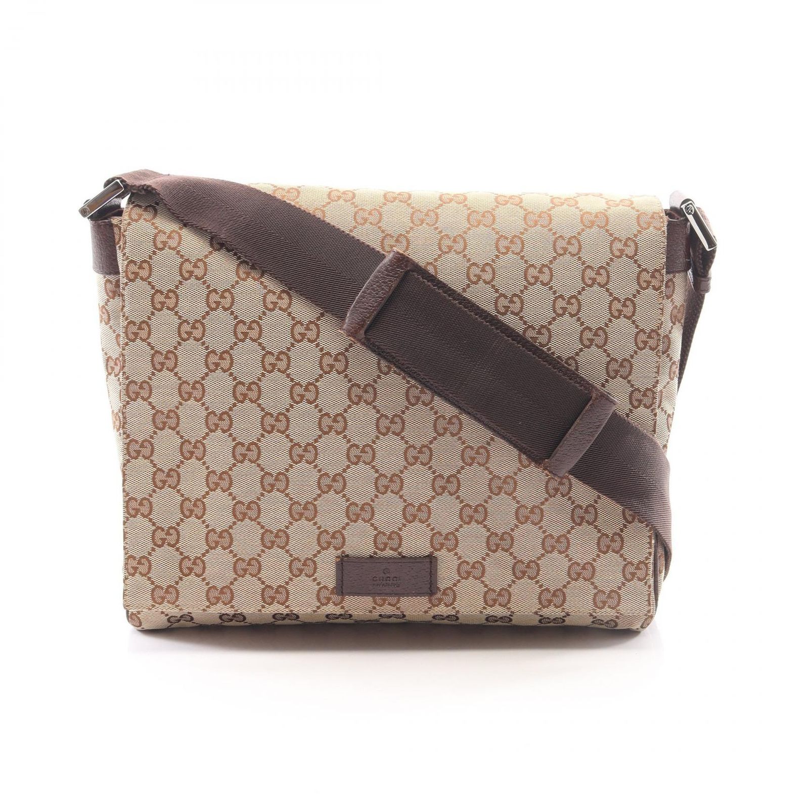 GUCCI グッチ GGキャンバス ショルダーバッグ